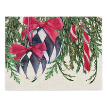 Load image into Gallery viewer, Christmas Baubles Placemats (Set of Four)
