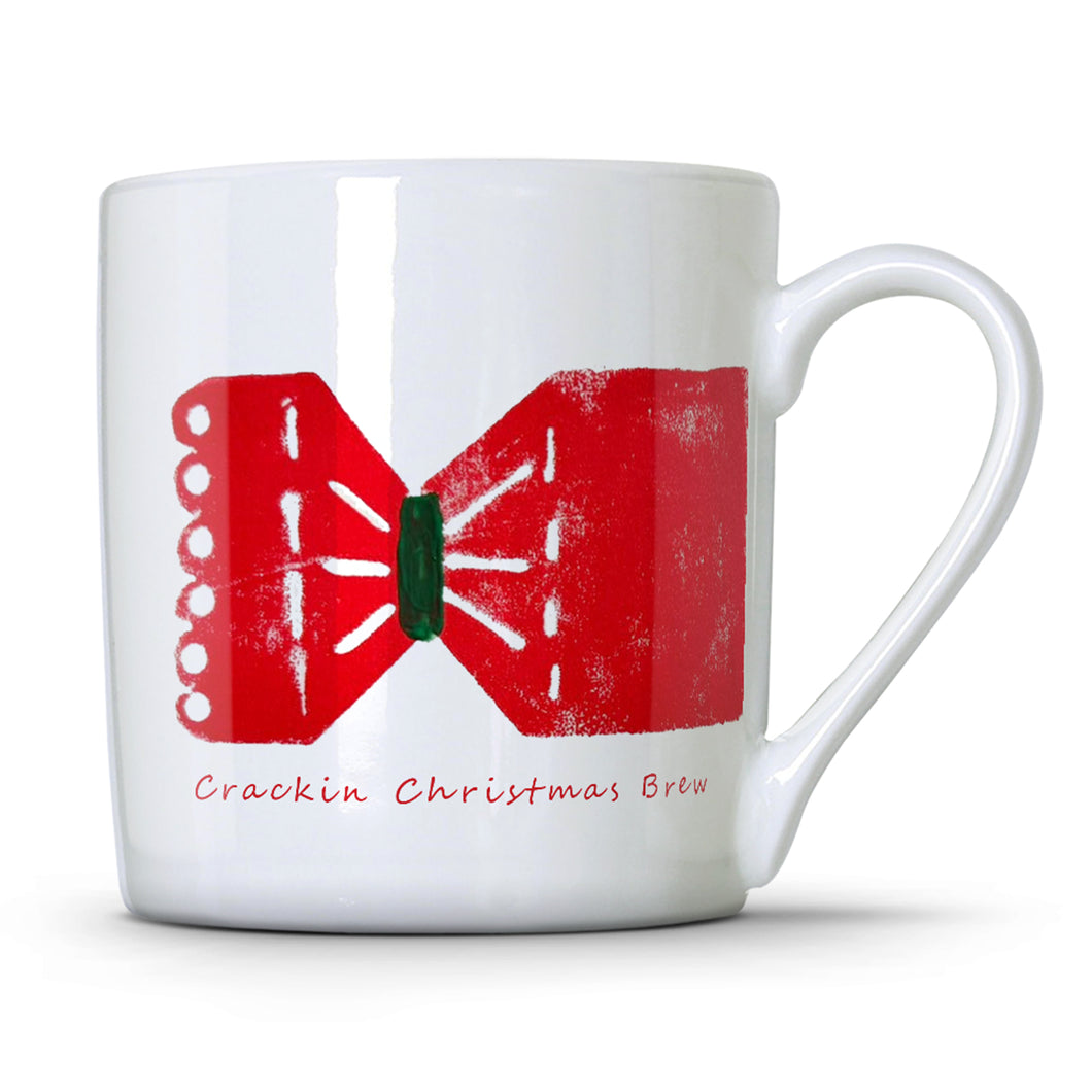 Red Christmas Cracker 350ml Mug