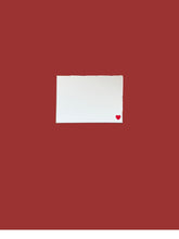 Load image into Gallery viewer, Heart Notecard Set with Laid Envelopes

