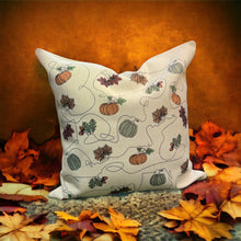 Load image into Gallery viewer, Ink and Hue Autumn Cushion
