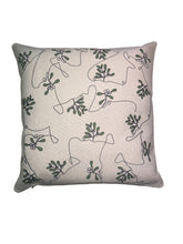 Load image into Gallery viewer, Ink and Hue Mistletoe Cushion
