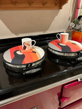 Load image into Gallery viewer, Toco Toucan Stripe Circular Hob Covers
