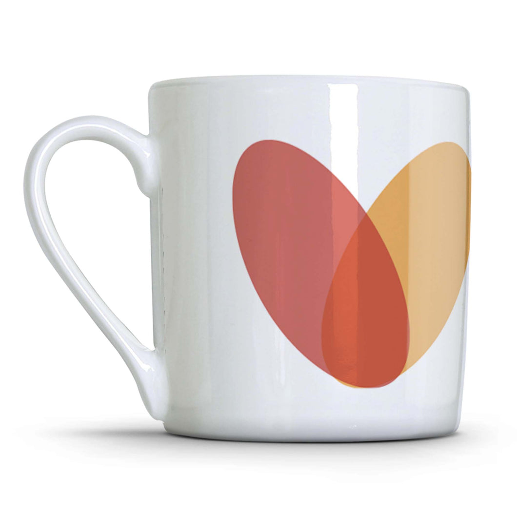 Toco Hearts 350ml Mug (Big Design)