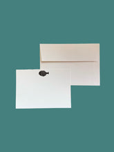 Load image into Gallery viewer, Lino Fish with Laid  Envelopes
