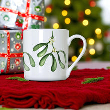 Load image into Gallery viewer, Mistletoe Tis the Season 350ml Mug
