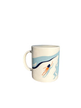 Load image into Gallery viewer, The Water is Calling Wild Swimming 425ml Mug
