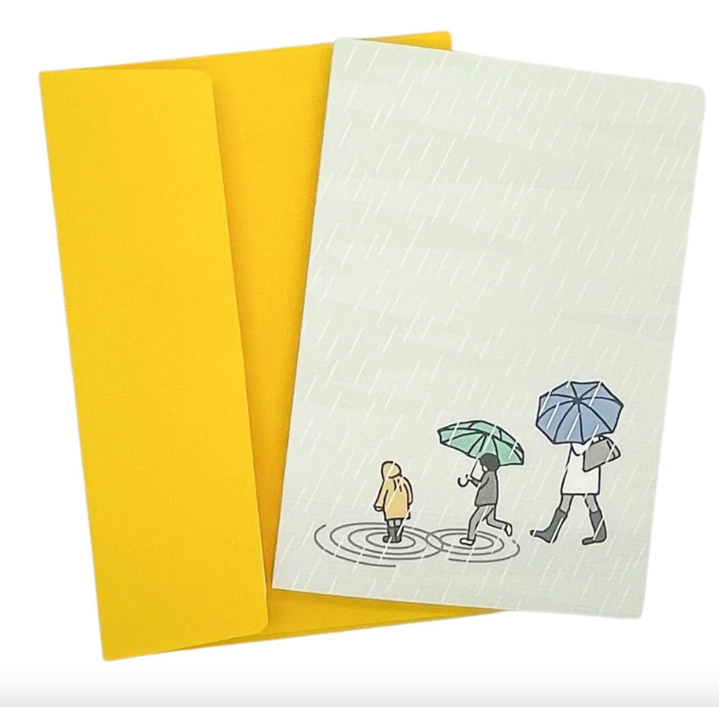 Rainy Day Greetings Card