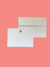 Load image into Gallery viewer, Shell Notecard Set with Laid Envelopes
