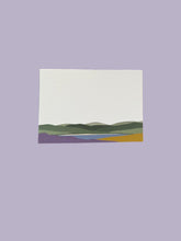 Load image into Gallery viewer, Welsh Hills Heather &amp; Gorse Notecard Set with Laid Envelopes
