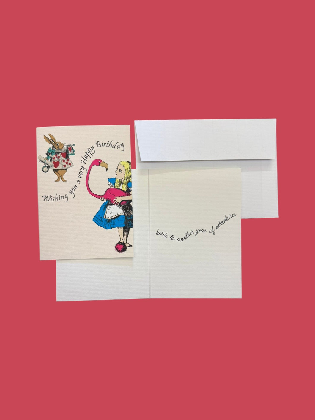 Alice in Wonderland Birthday Card