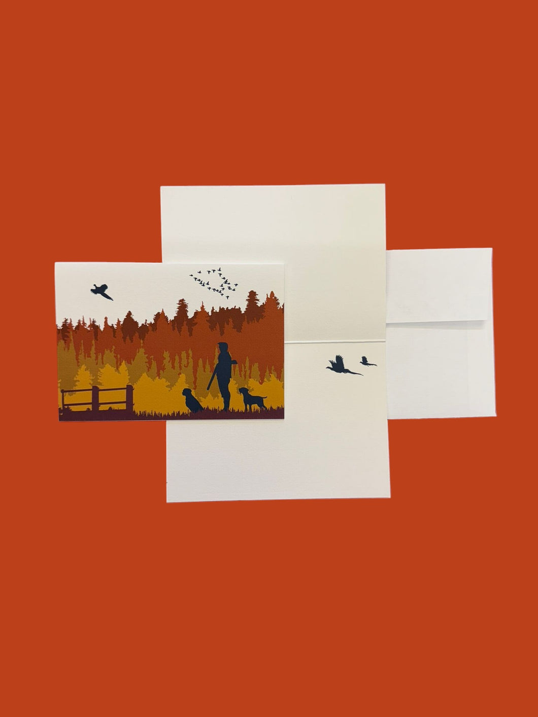 Autumn Shoot Greetings Card