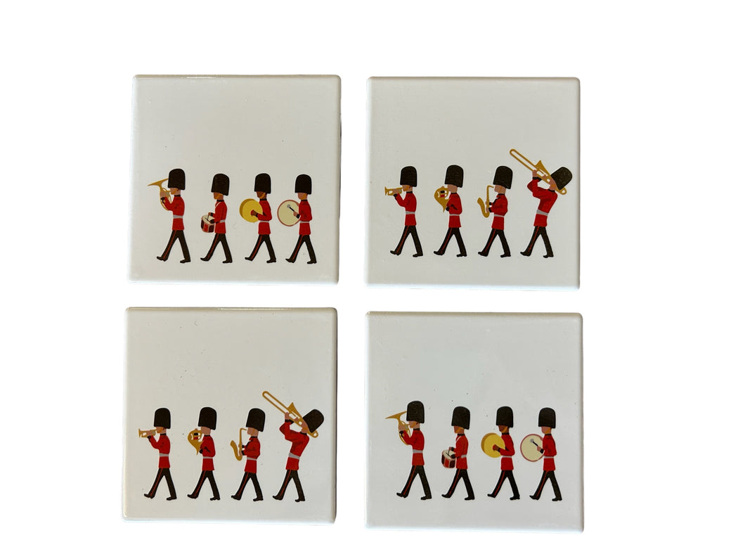 Changing of the Guard Ceramic Coasters