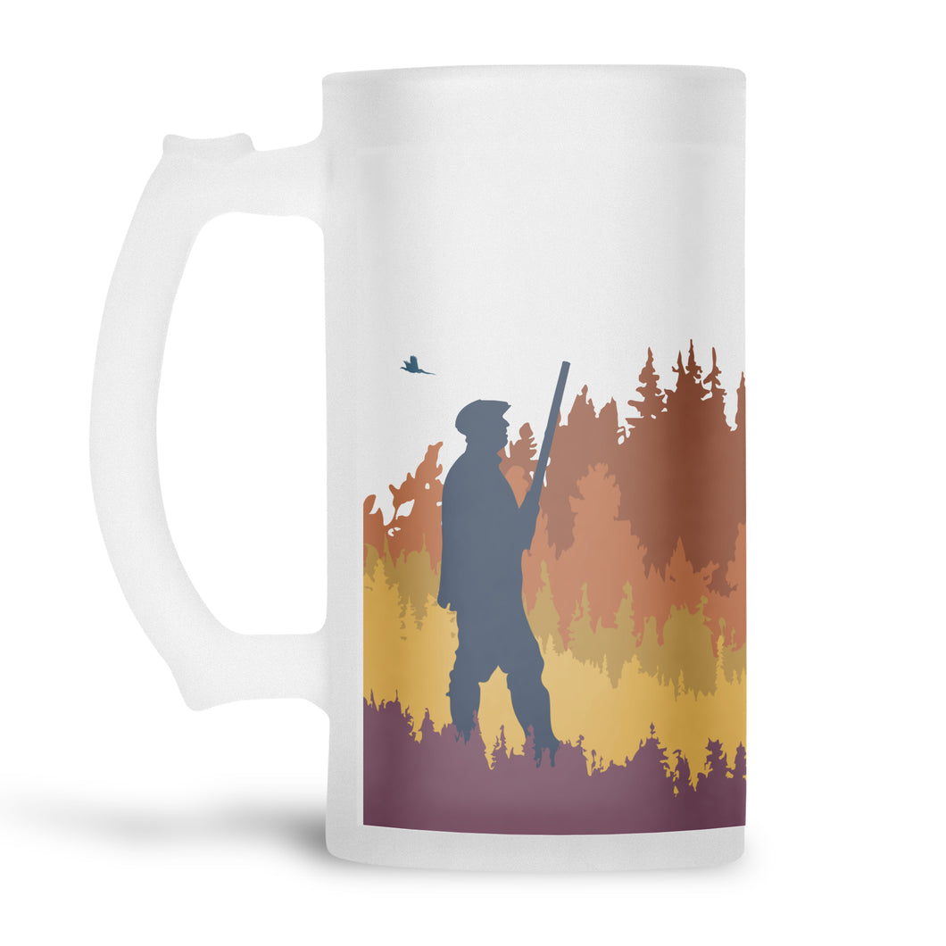 Autumn Shoot Frosted Beer Stein