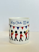 Load image into Gallery viewer, London Changing of the Guard Coronation Celebration 250ml Mug Limited edition
