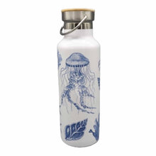 Load image into Gallery viewer, Wholesale Antiquarian Sea Life Chilli Bowling Bottle - Mustard and Gray Trade Homeware and Gifts - Made in Britain
