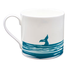 Load image into Gallery viewer, Wholesale Breaching Whale 400ml Mug - Mustard and Gray Trade Homeware and Gifts - Made in Britain
