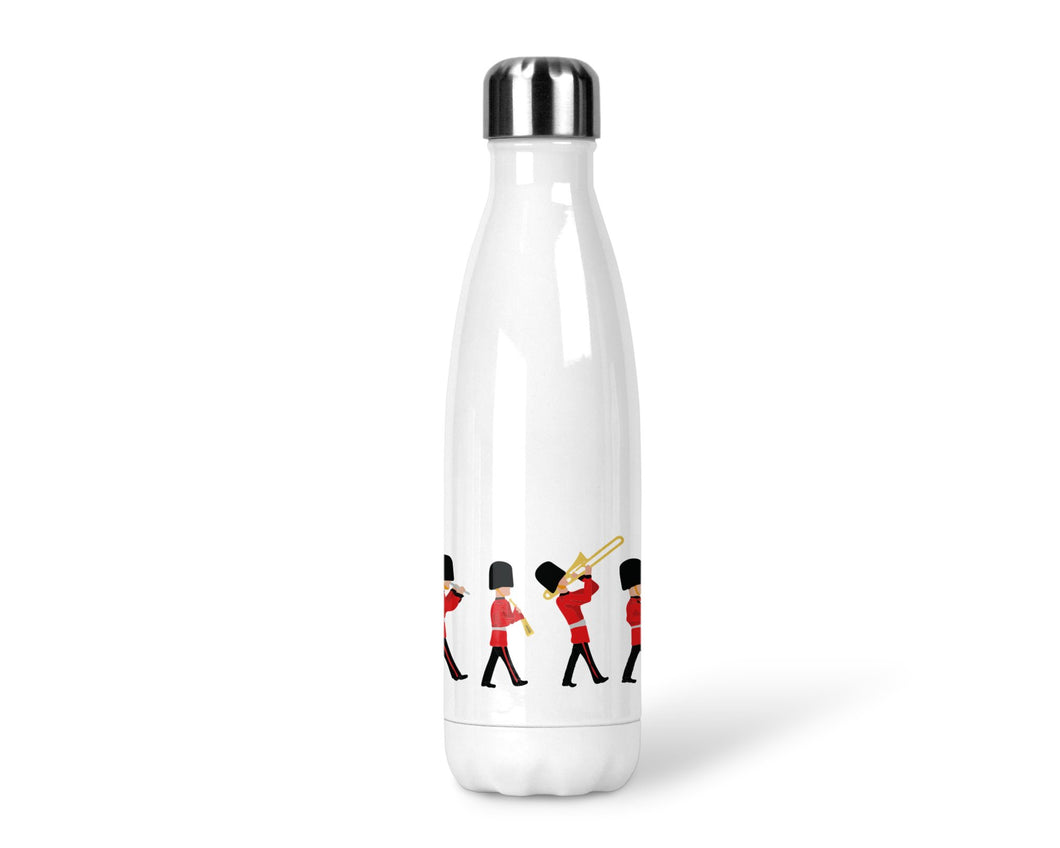 Wholesale Changing of the Guard Chilli Bowling Bottle - Mustard and Gray Trade Homeware and Gifts - Made in Britain