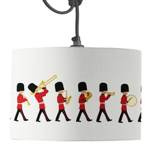 Load image into Gallery viewer, Wholesale Changing of the Guard Lamp Shade - Mustard and Gray Trade Homeware and Gifts - Made in Britain
