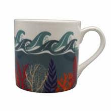 Load image into Gallery viewer, Wholesale Deep Blue Sea Day 350ml Mug - Mustard and Gray Trade Homeware and Gifts - Made in Britain
