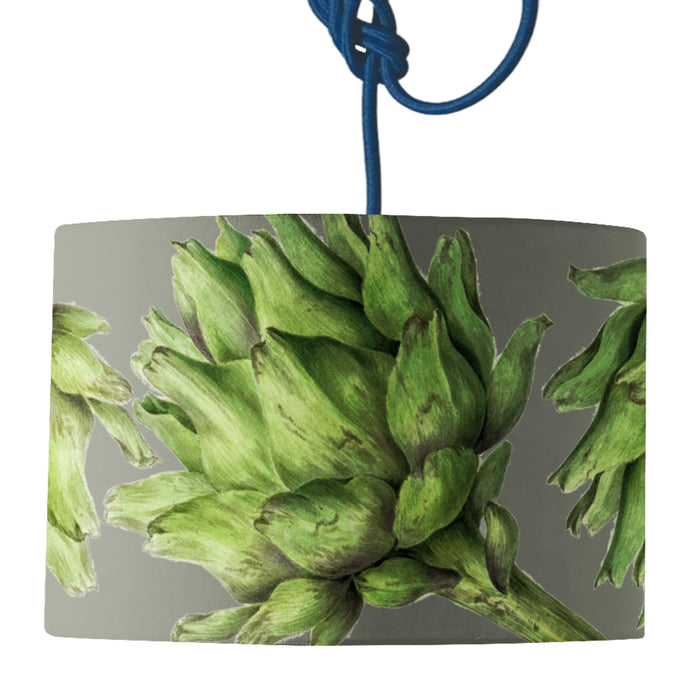 Wholesale Globe Artichoke Lamp Shade - Mustard and Gray Trade Homeware and Gifts - Made in Britain