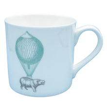 Load image into Gallery viewer, Wholesale High Life Hippo 350ml Mug - Mustard and Gray Trade Homeware and Gifts - Made in Britain
