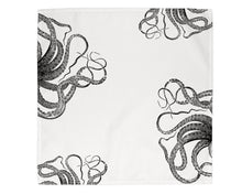 Load image into Gallery viewer, Wholesale Kraken Can Can Napkins (Set of Four) - Mustard and Gray Trade Homeware and Gifts - Made in Britain
