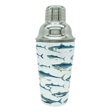 Load image into Gallery viewer, Wholesale Mackerel Cocktail Shaker - Mustard and Gray Trade Homeware and Gifts - Made in Britain
