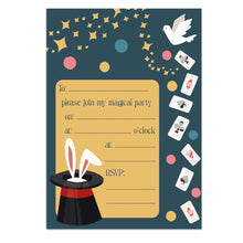 Load image into Gallery viewer, Wholesale Magic Party Invitations - Mustard and Gray Trade Homeware and Gifts - Made in Britain
