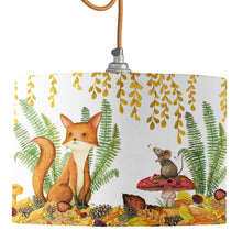 Load image into Gallery viewer, Wholesale Nature Lamp Shade - Mustard and Gray Trade Homeware and Gifts - Made in Britain
