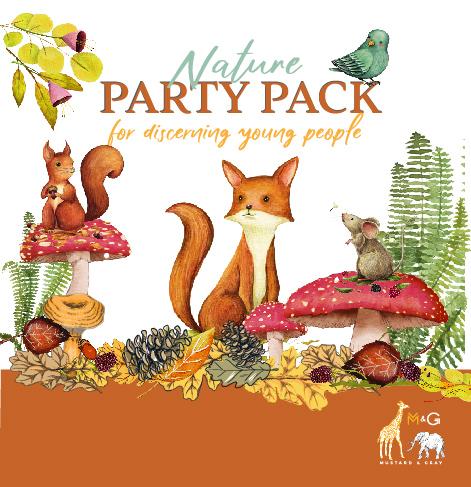 Wholesale Nature Party Pack - Mustard and Gray Trade Homeware and Gifts - Made in Britain