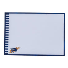 Load image into Gallery viewer, Wholesale Notes from a Honey Bee Notecard Set with Lined Envelopes - Mustard and Gray Trade Homeware and Gifts - Made in Britain
