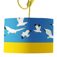 Load image into Gallery viewer, Wholesale Oh Gully Lamp Shade - Mustard and Gray Trade Homeware and Gifts - Made in Britain
