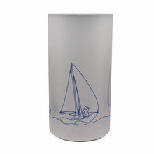 Load image into Gallery viewer, Wholesale Regatta Frosted Beer Stein - Mustard and Gray Trade Homeware and Gifts - Made in Britain
