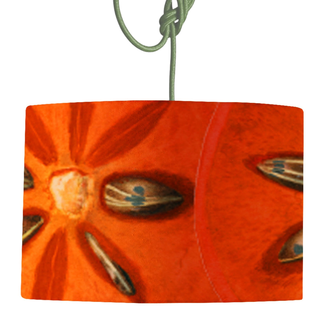 Wholesale Seeds of Joy Lamp Shade - Mustard and Gray Trade Homeware and Gifts - Made in Britain
