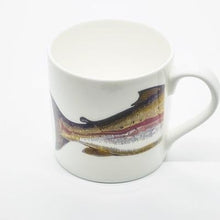 Load image into Gallery viewer, Wholesale Severn Salmon 350ml Mug - Mustard and Gray Trade Homeware and Gifts - Made in Britain
