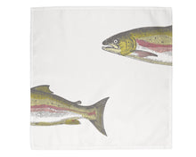 Load image into Gallery viewer, Wholesale Severn Salmon Napkins (Set of Four) - Mustard and Gray Trade Homeware and Gifts - Made in Britain

