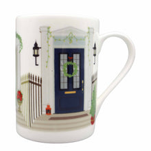 Load image into Gallery viewer, Wholesale Three Doors Down Christmas 250ml Mug - Mustard and Gray Trade Homeware and Gifts - Made in Britain
