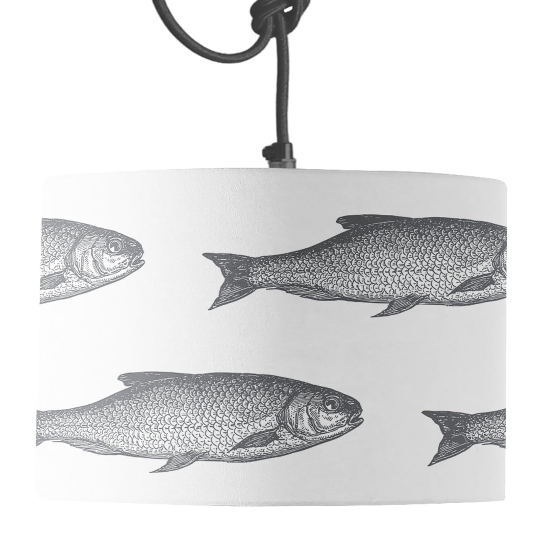 Wholesale Ticklerton Lamp Shade - Mustard and Gray Trade Homeware and Gifts - Made in Britain