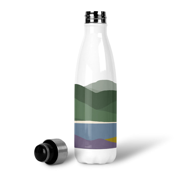 Wholesale Welsh Hills Heather and Gorse Bowling Bottle - Mustard and Gray Trade Homeware and Gifts - Made in Britain